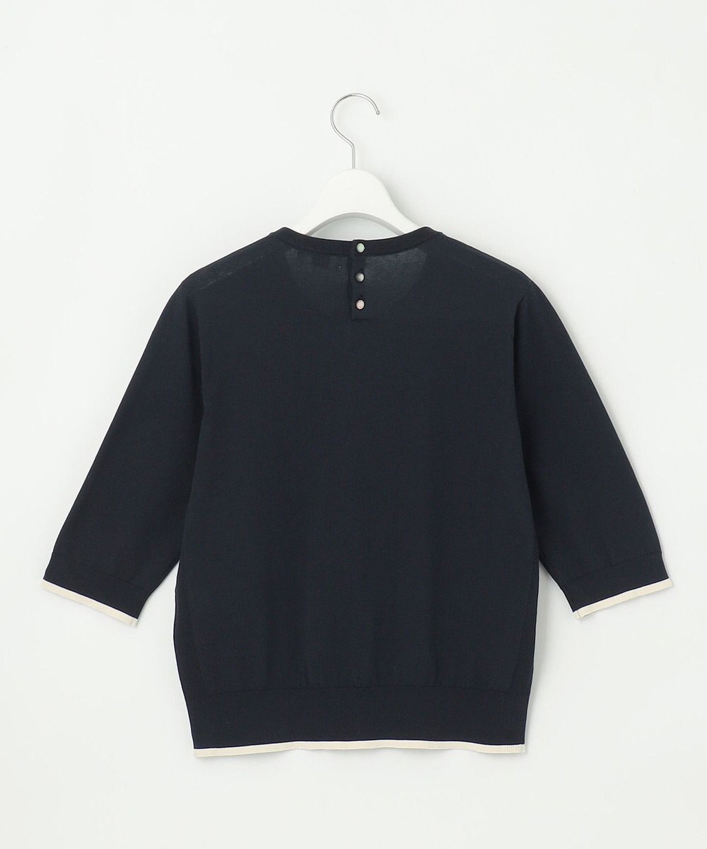 J.PRESS LADIES BASIC HT COTTON クルーネック ニット 
