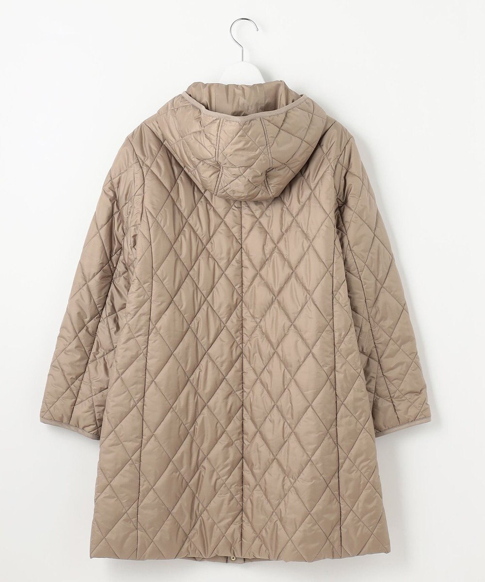 J.PRESS LADIES S 【WEB限定カラーあり・洗える】コンパクトタフタキルティング フーデッド コート 