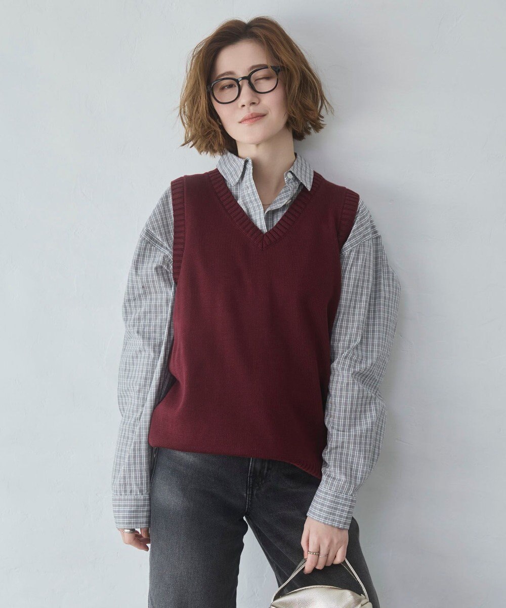 WEGO 【2026春夏】ベーシックニットベスト 