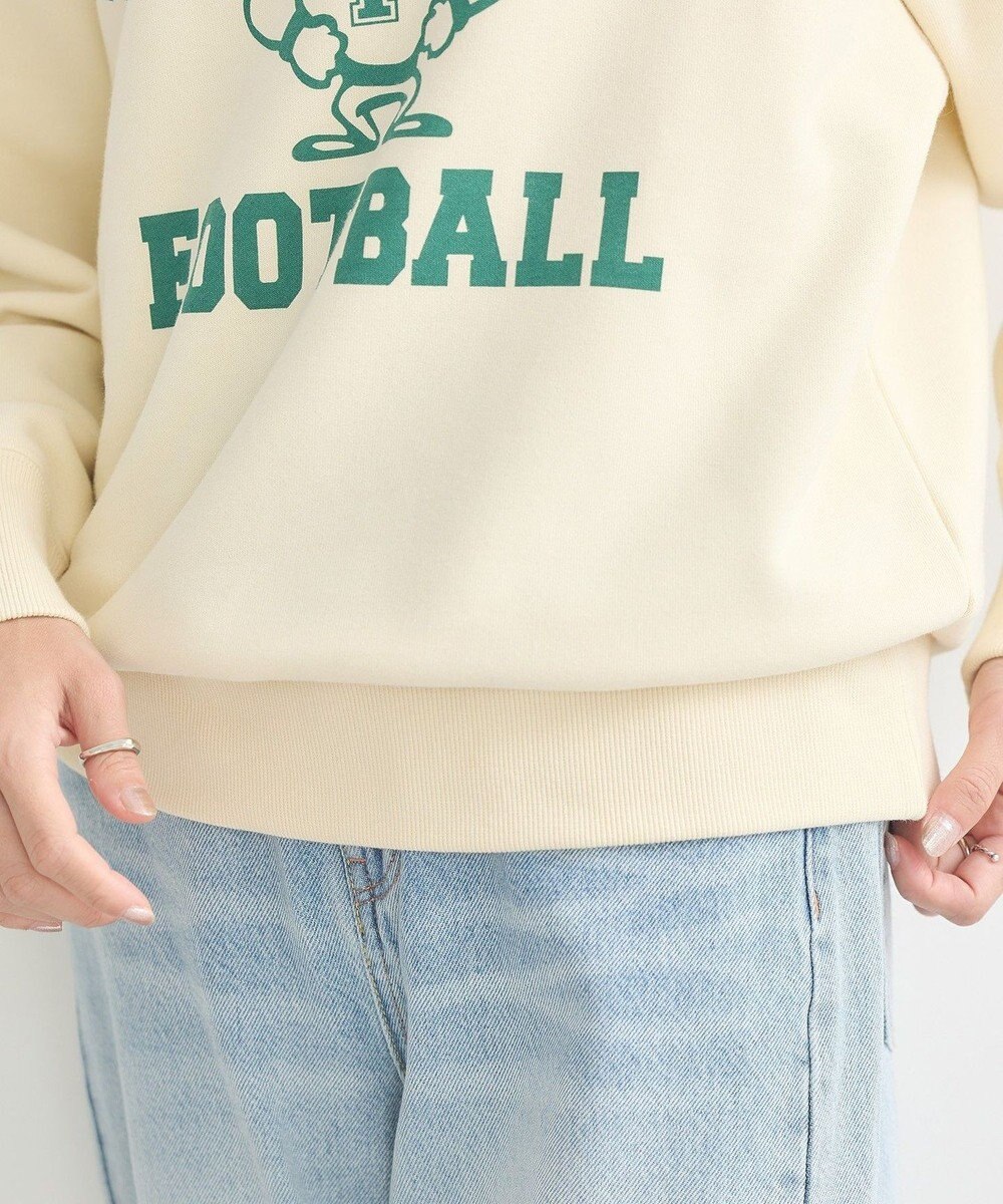 earth music&ecology チャンピオン　ｅｍａｅプリント裏毛プルオーバー 