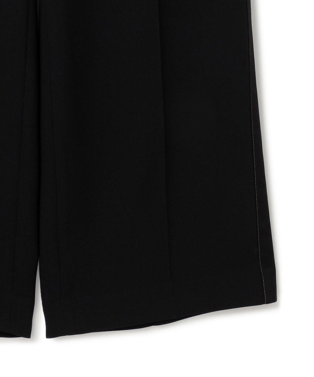 BEIGE， 【洗える】FLEUR / ウエストゴムワイドストレートパンツ 