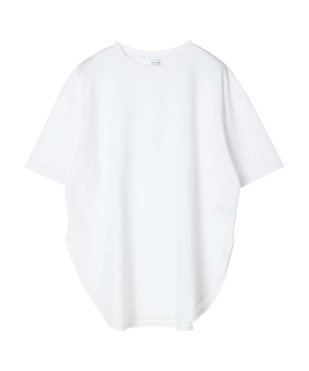 AMERICAN HOLIC 抗菌防臭　Ｄａｉｌｙ！　裾ラウンドカットチュニック 