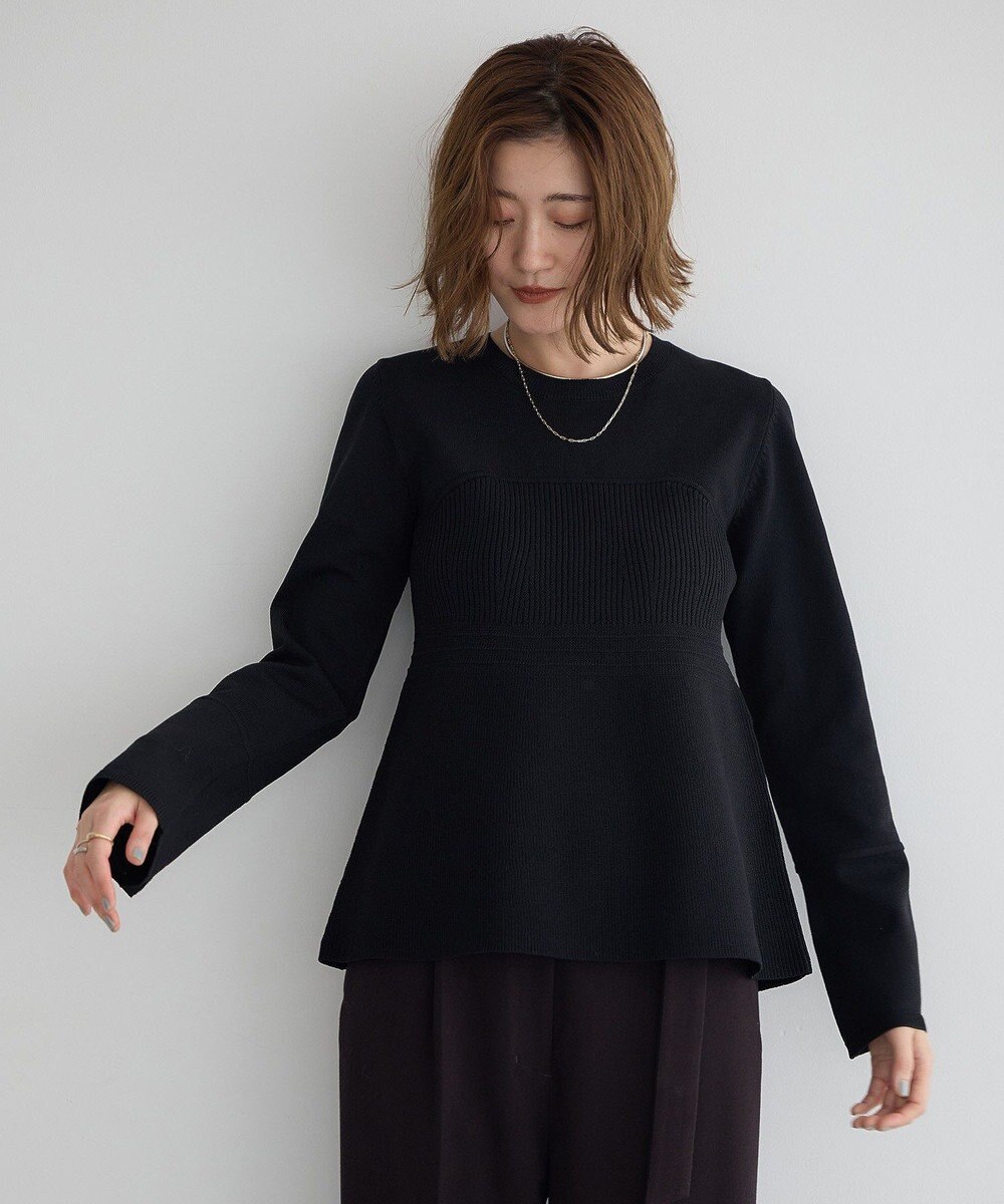 YECCA VECCA ビスチェデザインニット 