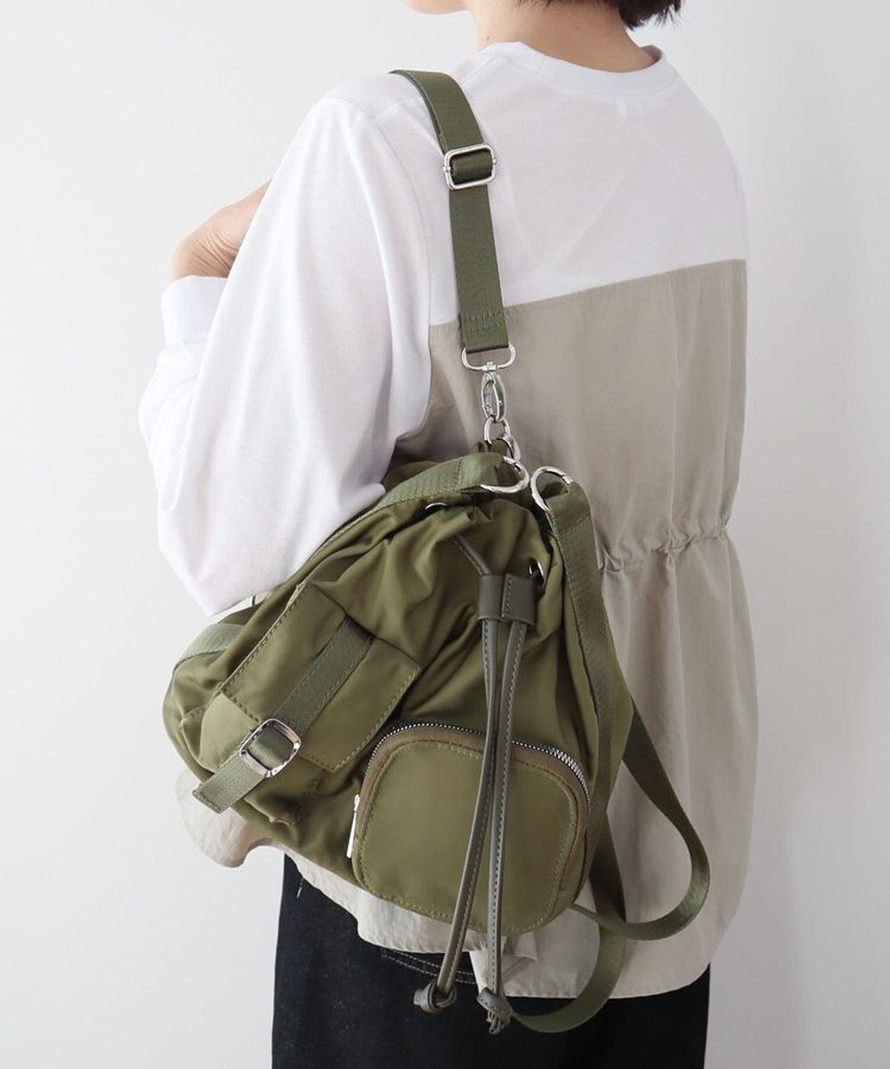 Green Parks ａｎｄｍｉｋｋａ．マルチウェイポケットリュック 