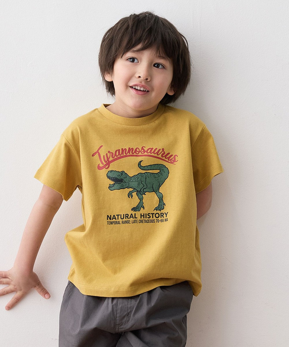 ANY KIDS 恐竜プリント 半袖 Tシャツ 