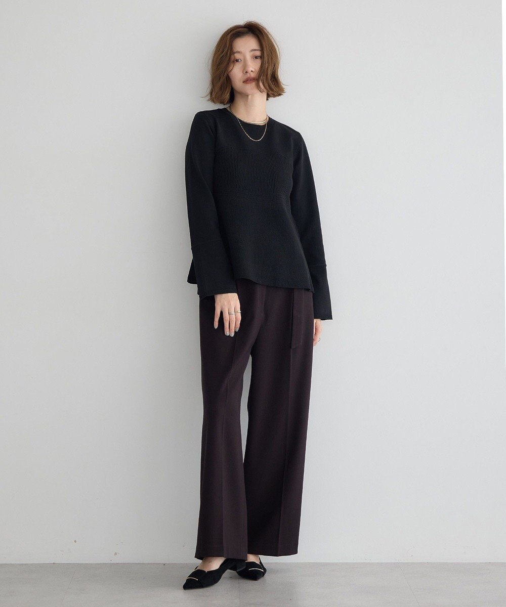 YECCA VECCA ビスチェデザインニット 