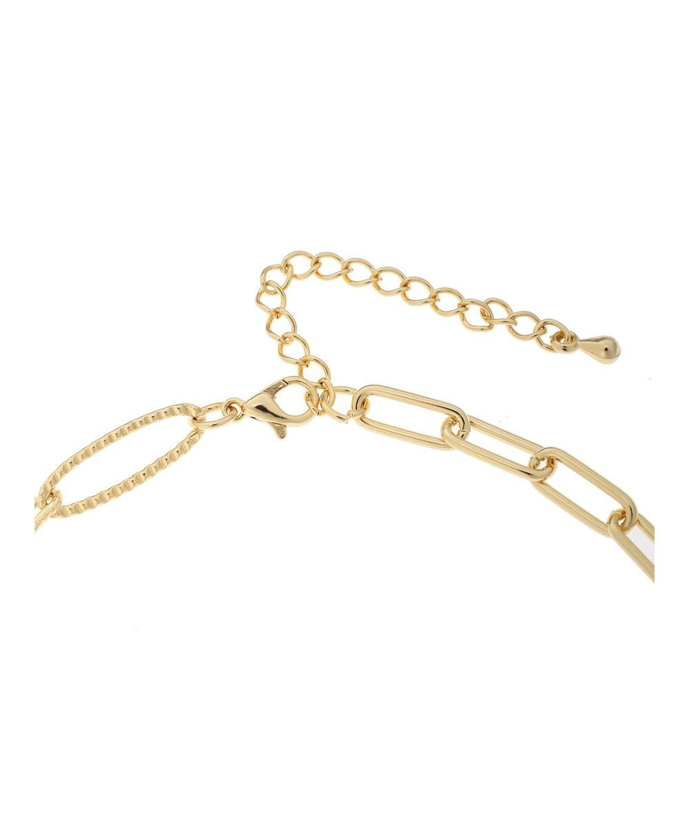 Green Parks ・ＨＡＬＦ　ＴＩＭＥ　チェーン×パールネックレス 