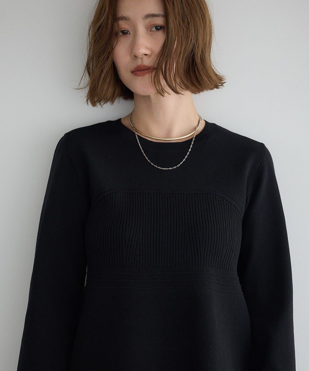 YECCA VECCA ビスチェデザインニット 