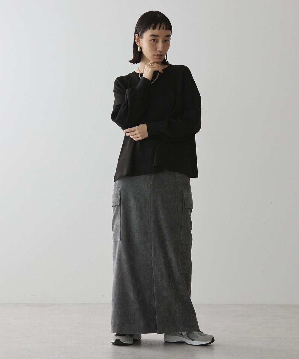 AMERICAN HOLIC コーデュロイサイドポケットタイトスカート 