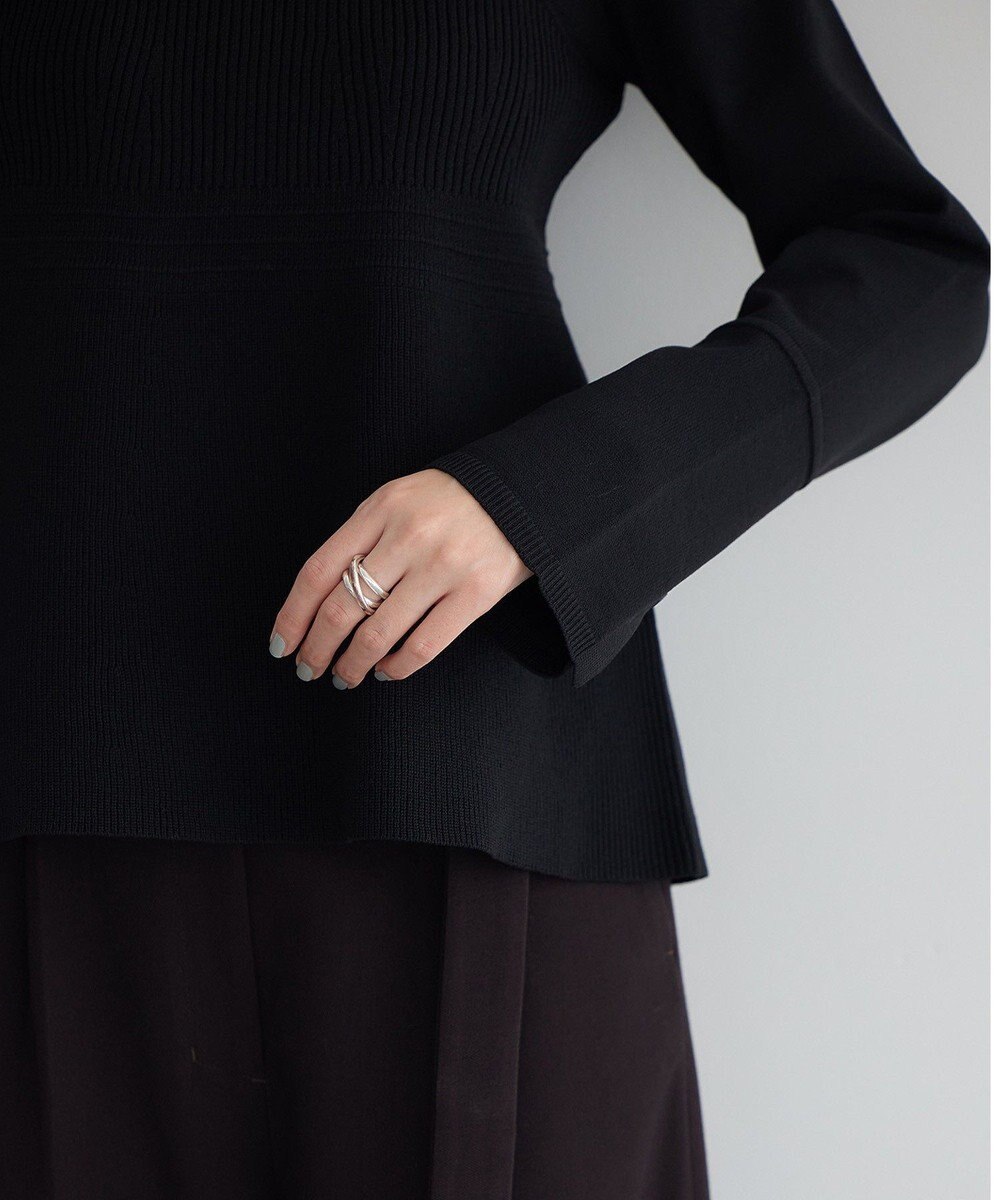 YECCA VECCA ビスチェデザインニット 