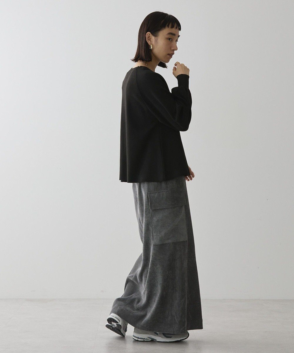 AMERICAN HOLIC コーデュロイサイドポケットタイトスカート 