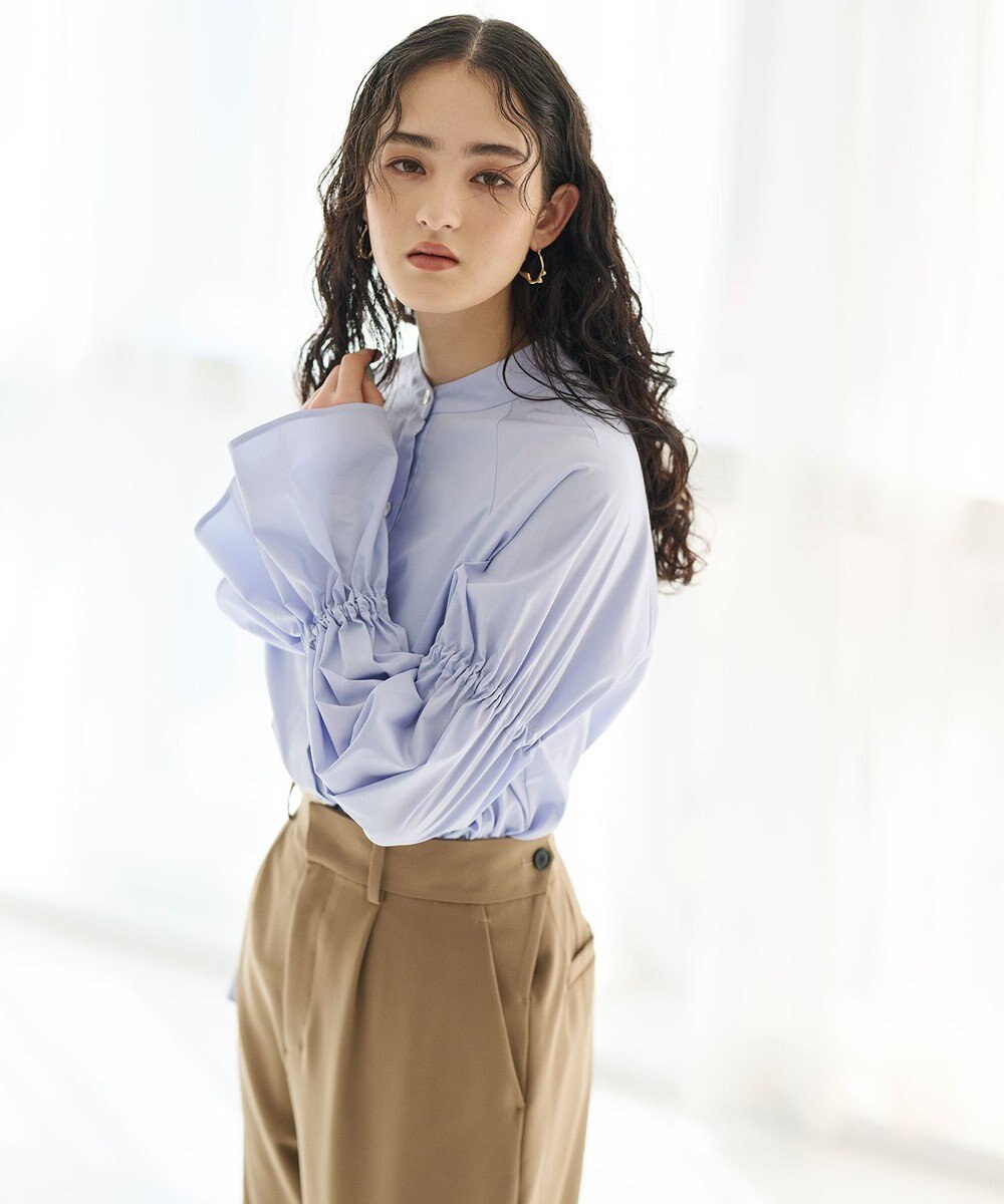 #Newans キャンディスリーブシャツ 