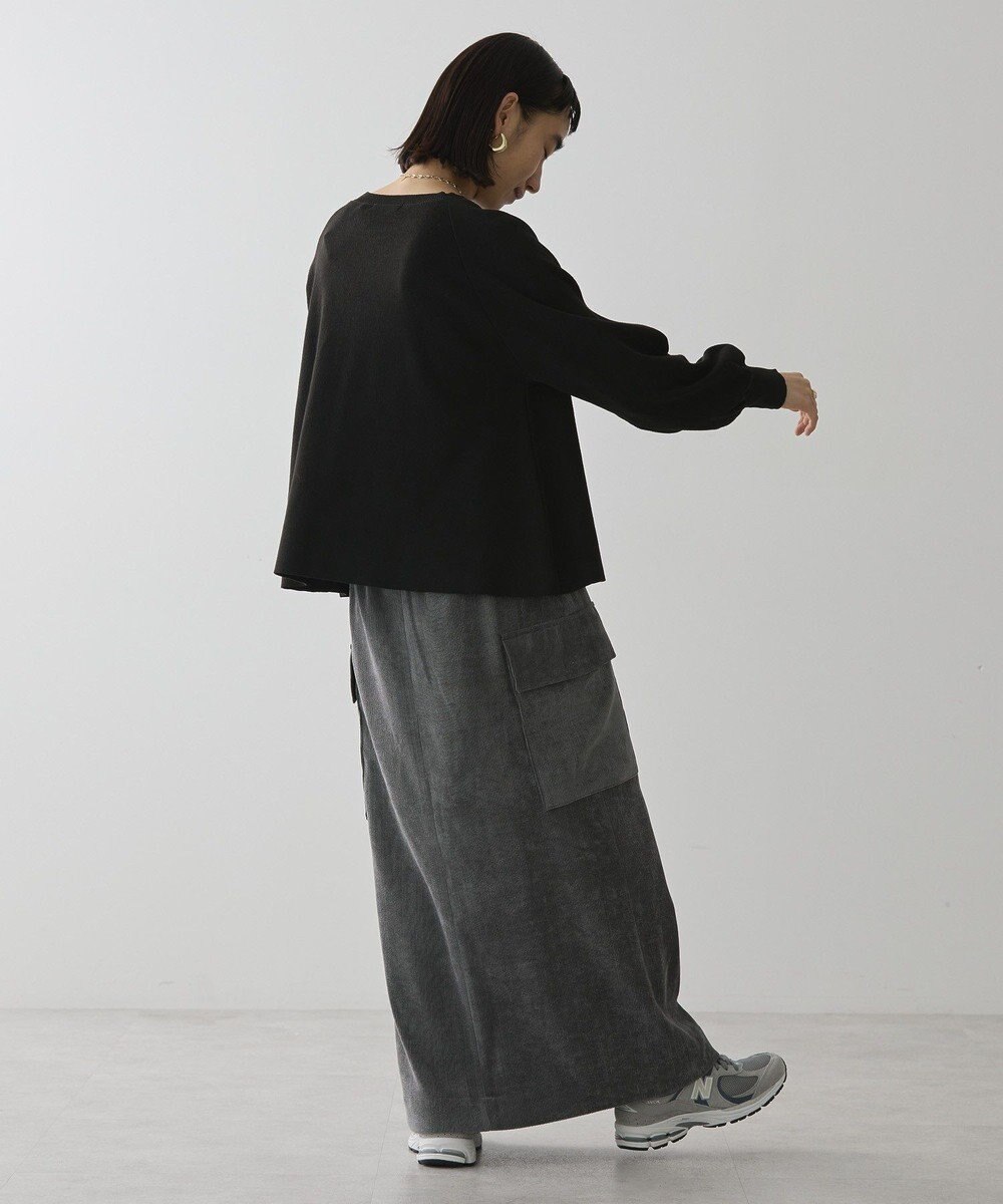 AMERICAN HOLIC コーデュロイサイドポケットタイトスカート 