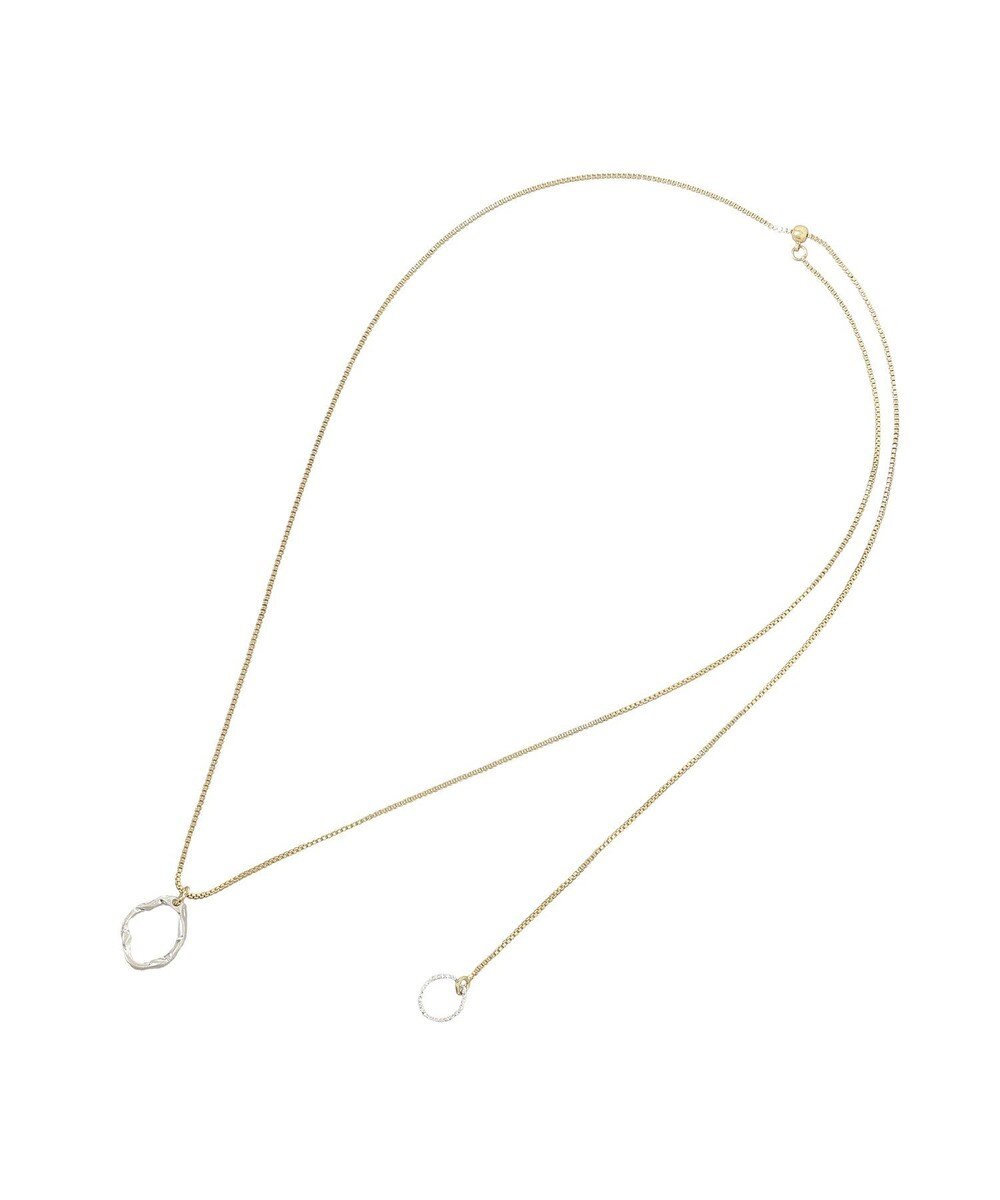 AMERICAN HOLIC ニュアンスリングスライドネックレス 