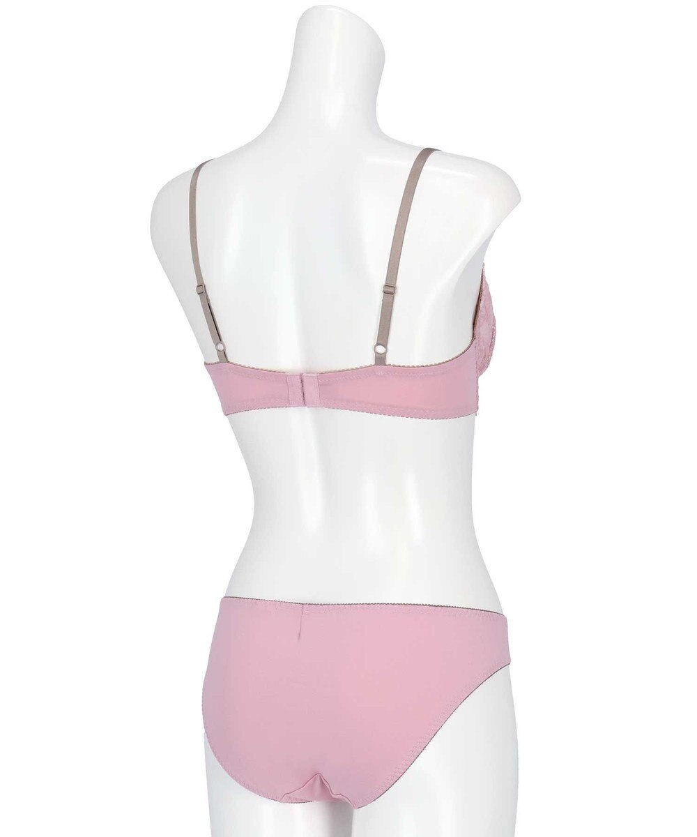 AMPHI ブラジャー ショーツセット まる胸メイク 推し活・推し事応援 Aカップあり 【ブラショーツセット】 上下セット ブラ BBJ201 アンフィ／ワコール 