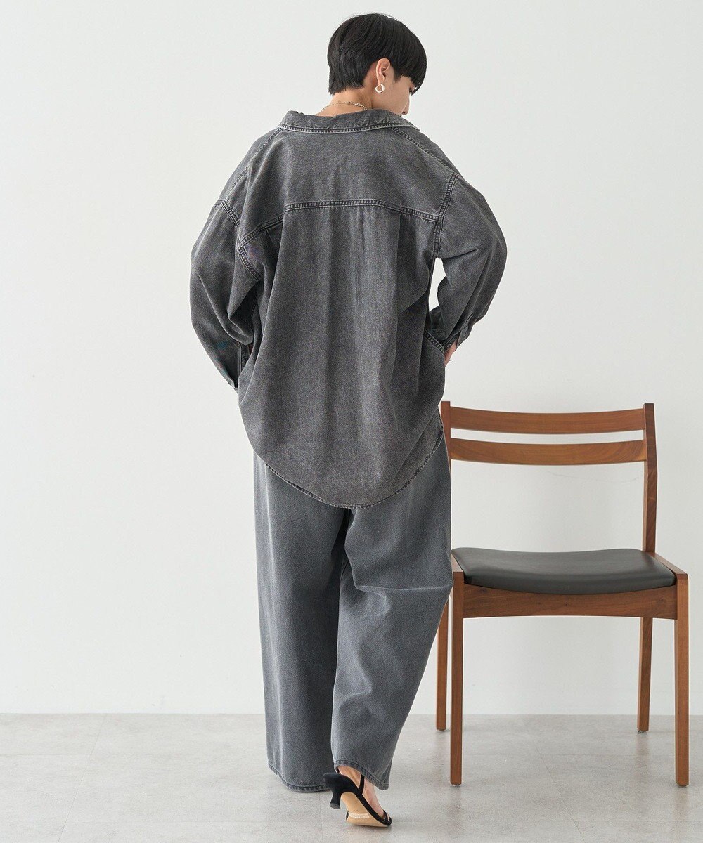 AMERICAN HOLIC Wポケットデニムシャツ 