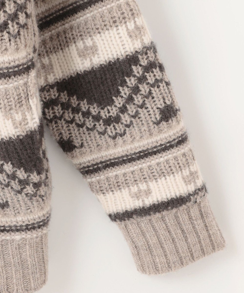 JOSEPH ABBOUD MOUNTAIN 【ペルー産ハイランドウール100％】ハイランドウールカウチンセーター 