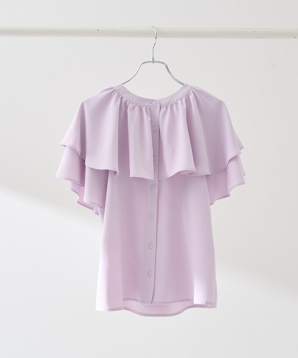 earth music&ecology ケープブラウス 