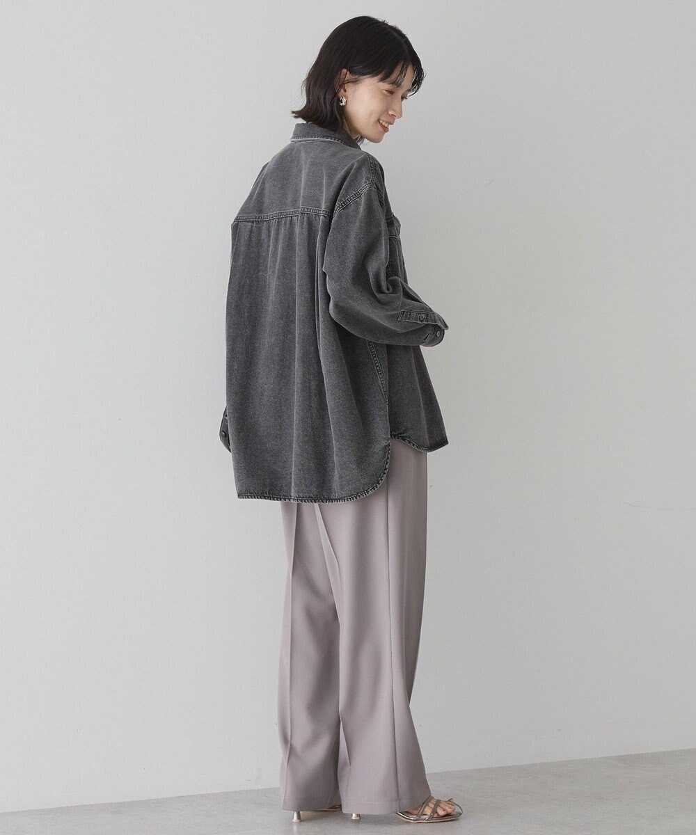 AMERICAN HOLIC Wポケットデニムシャツ 