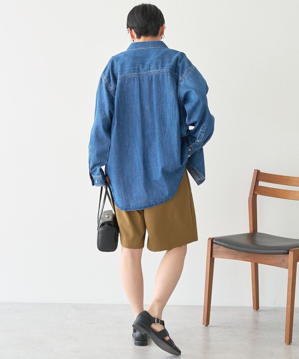 AMERICAN HOLIC Wポケットデニムシャツ 