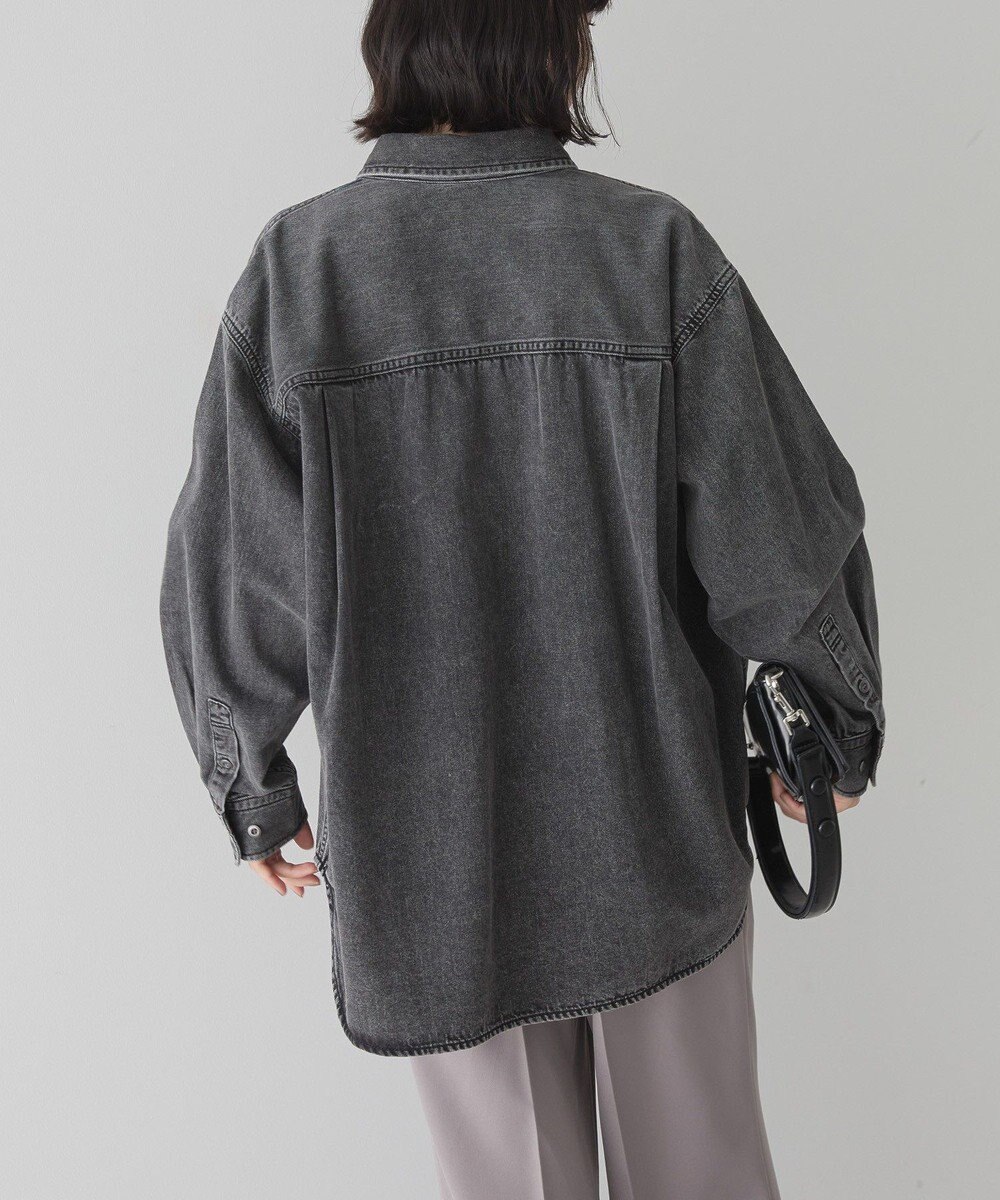 AMERICAN HOLIC Wポケットデニムシャツ 