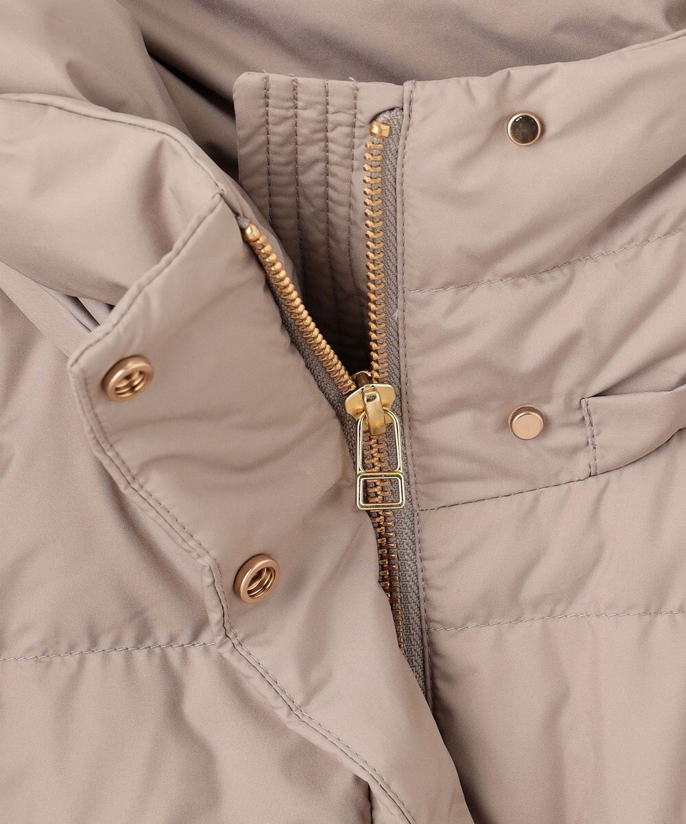 ANY 【洗濯機可/フード取り外し可能/撥水】楽映えリッチロング丈ダウン 