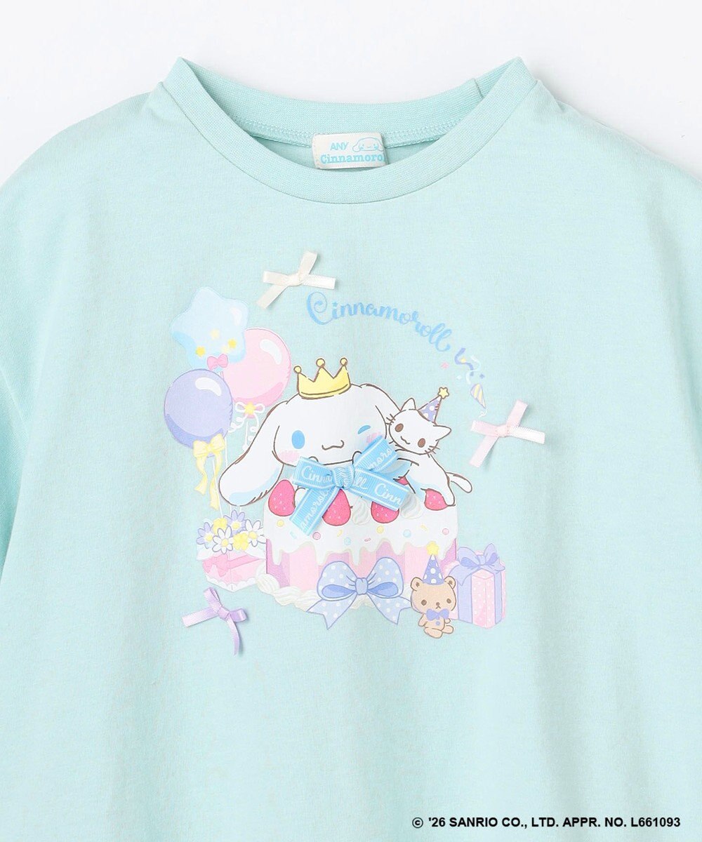 ANY KIDS 【シナモロール×ANY KIDS】プリント 半袖Tシャツ 
