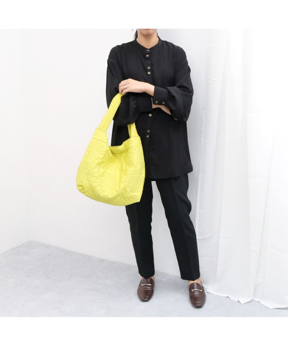 UNBILLION カシュカシュ cachecache / オルテガ柄キルト肩入れトートバッグ 