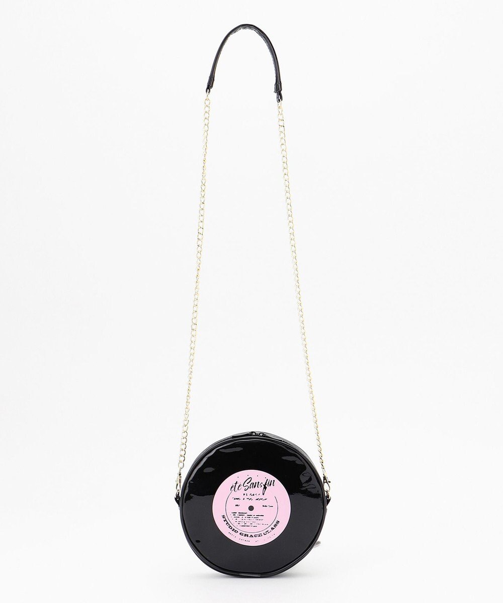 GRACE CONTINENTAL レコードエナメルバッグ 