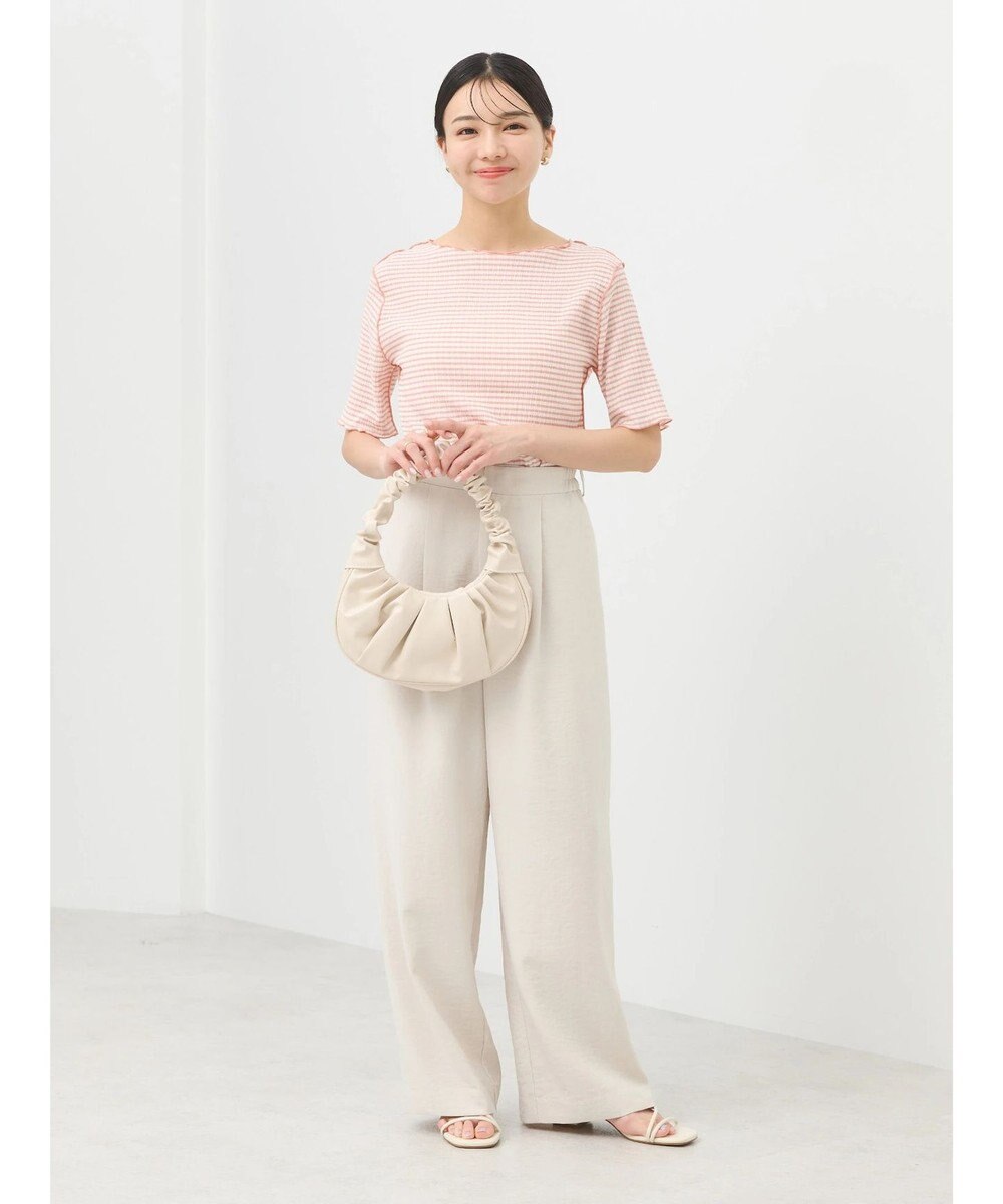 earth music&ecology ギンガムメロープルオーバー 