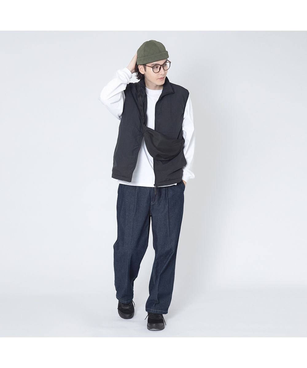 林八百吉商店 un chapeau  キルティングフィッシャーマンキャップ 