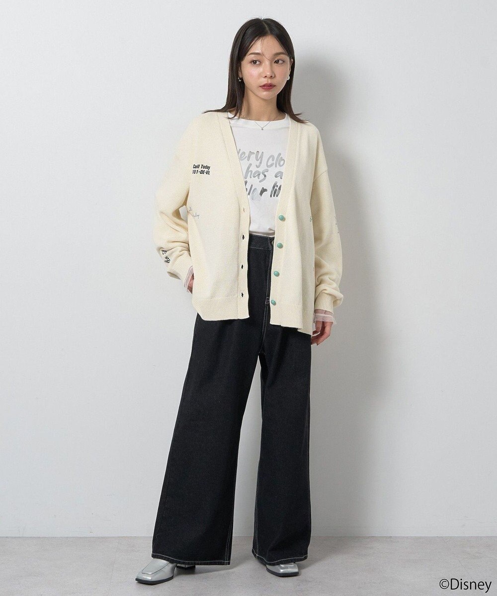 earth music&ecology Ｖｉｌｌａｉｎｓ　クルエラ／ニットカーディガン 