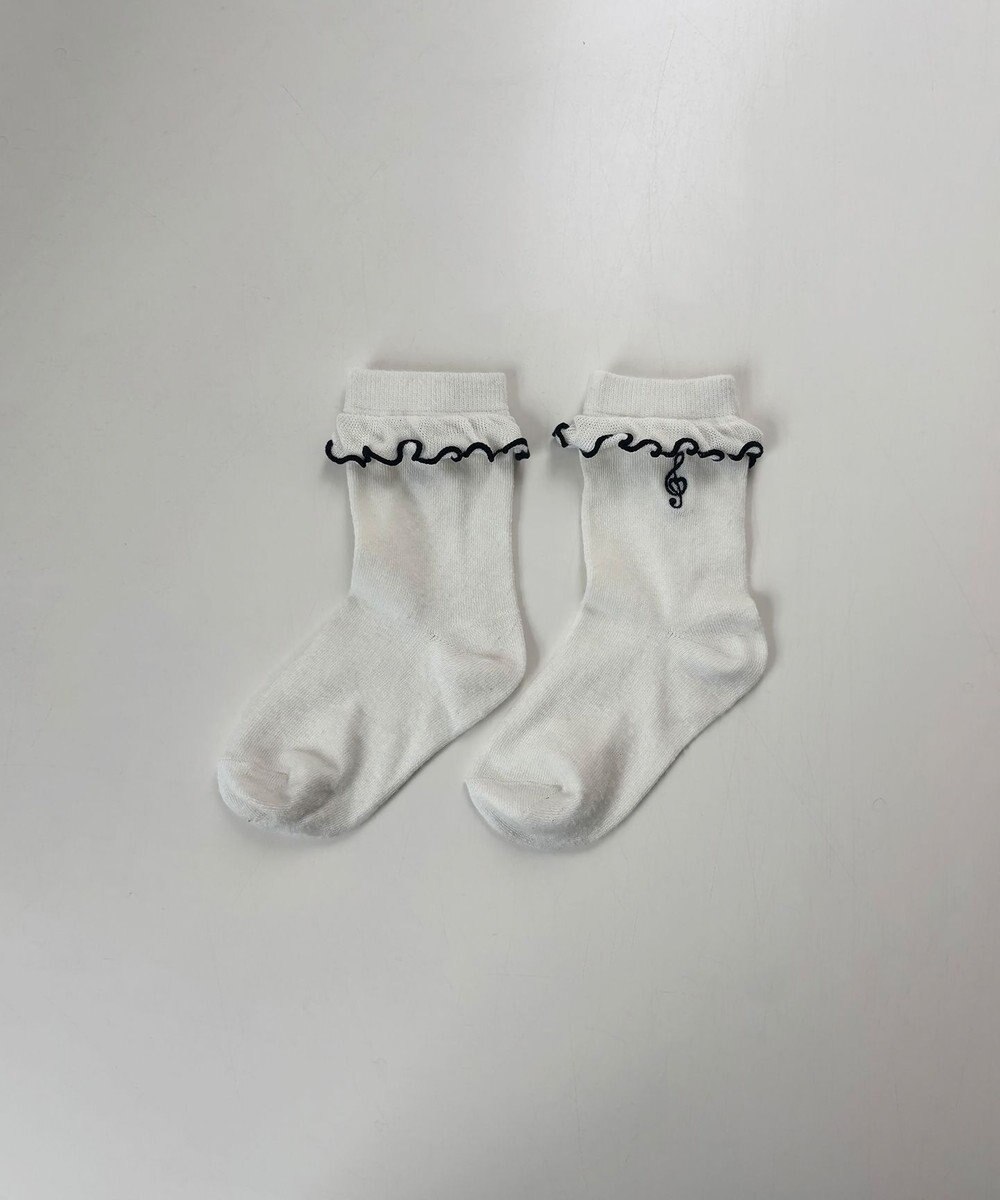 ANY KIDS 【3点セット】ソックス （ガーリー音符） 