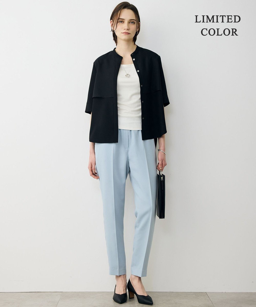 ICB L 【先行予約・WEB限定カラーあり】FluidBackSatin ドロストパンツ 