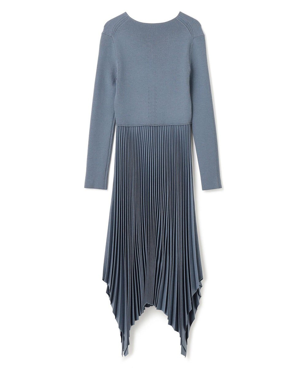 JOSEPH プリーテッドフランネル　ドレス 