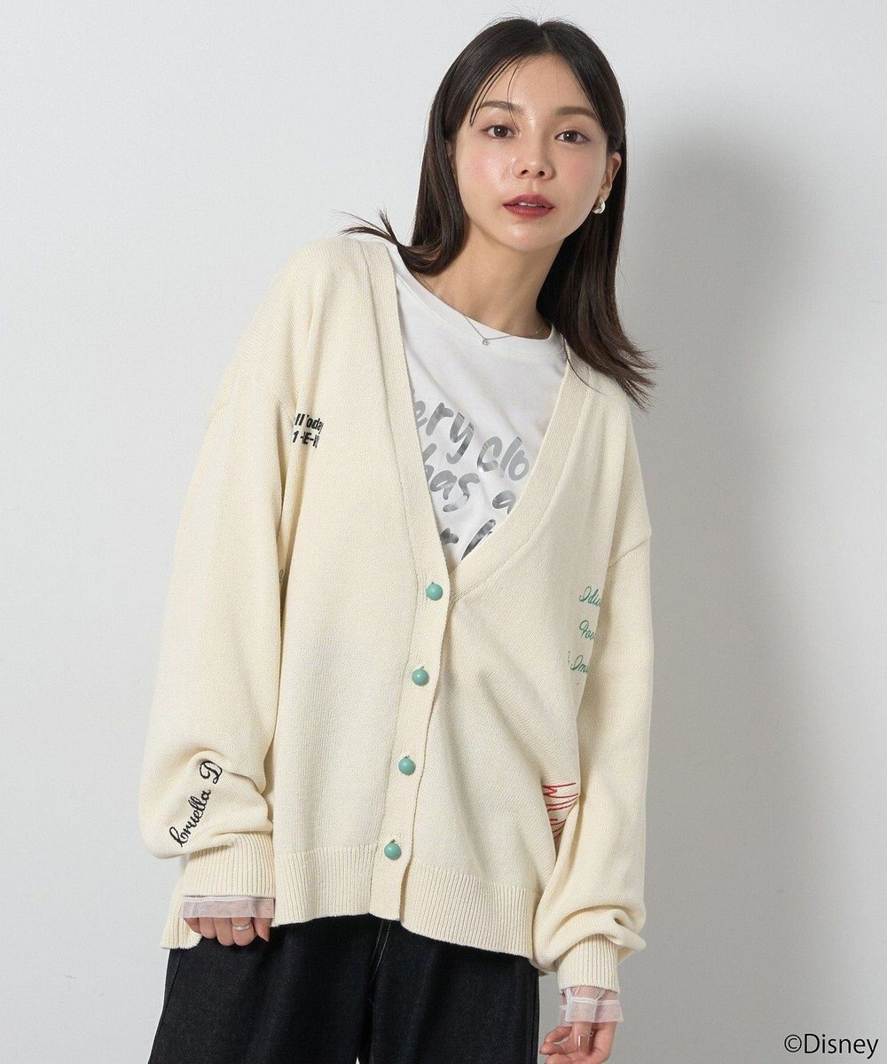 earth music&ecology Ｖｉｌｌａｉｎｓ　クルエラ／ニットカーディガン 