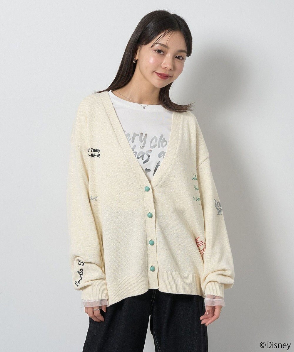 earth music&ecology Ｖｉｌｌａｉｎｓ　クルエラ／ニットカーディガン 