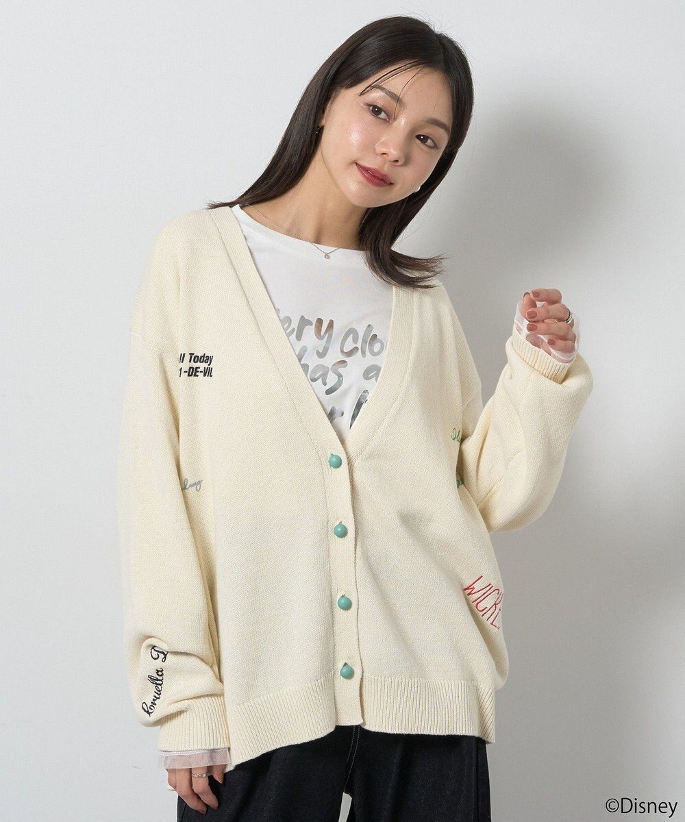 earth music&ecology Ｖｉｌｌａｉｎｓ　クルエラ／ニットカーディガン 