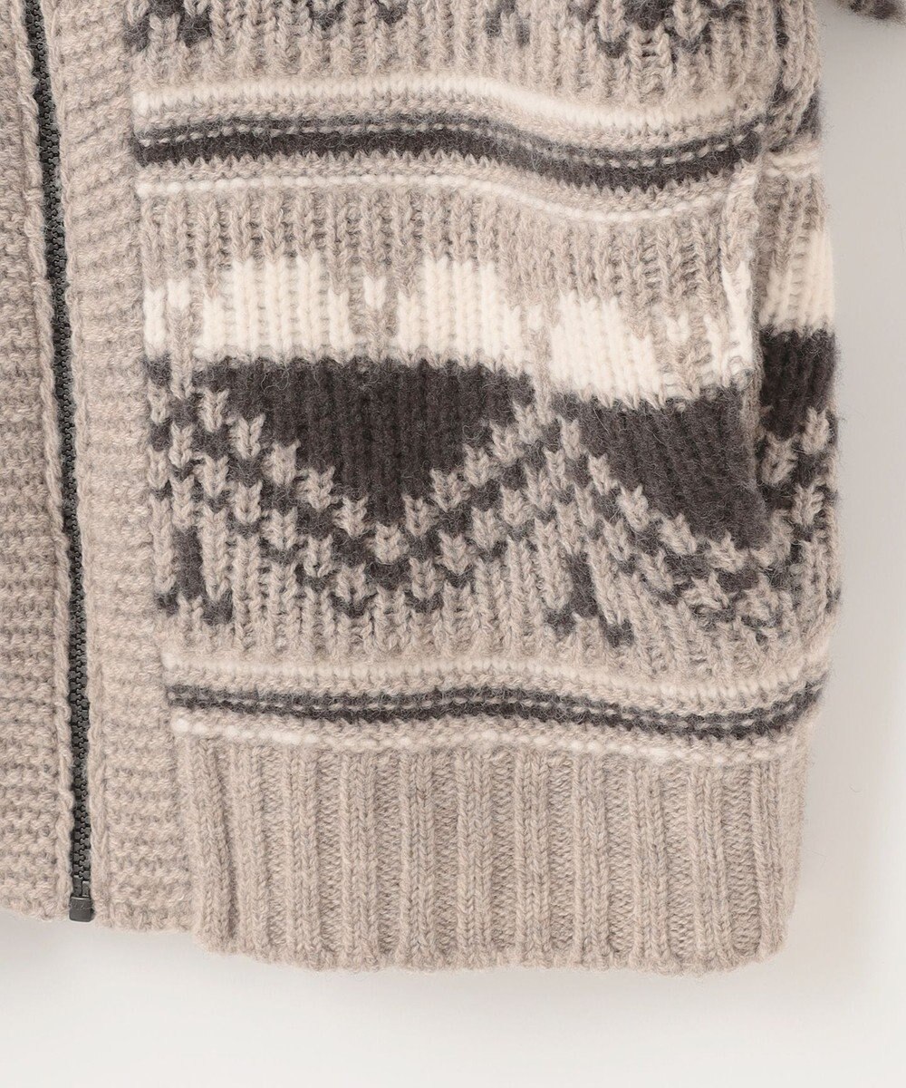 JOSEPH ABBOUD MOUNTAIN 【ペルー産ハイランドウール100％】ハイランドウールカウチンセーター 