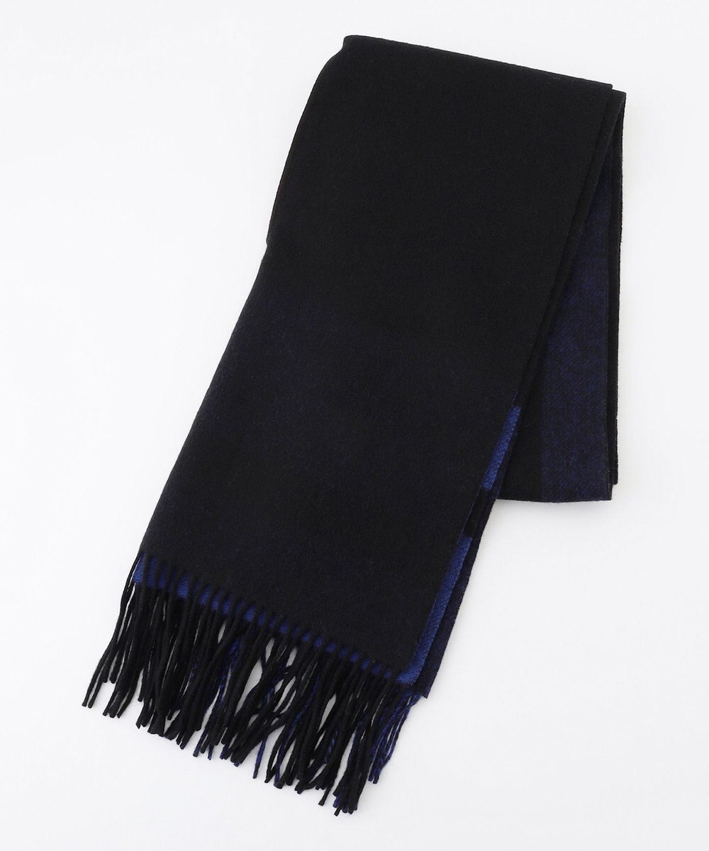 ICB 【リバーシブル可】アイレット 大判ストール 