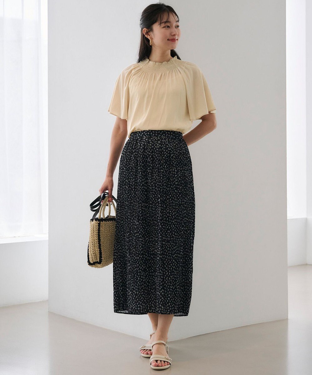 ANY SIS 【洗える】カッセンシャーリング ブラウス 