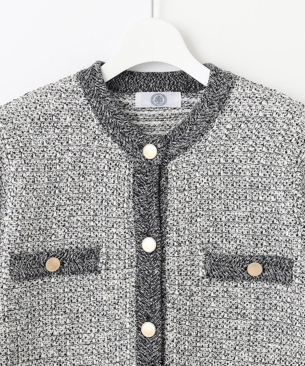 J.PRESS LADIES 【WEB限定カラーあり・洗える】TWEED ニット カーディガン 