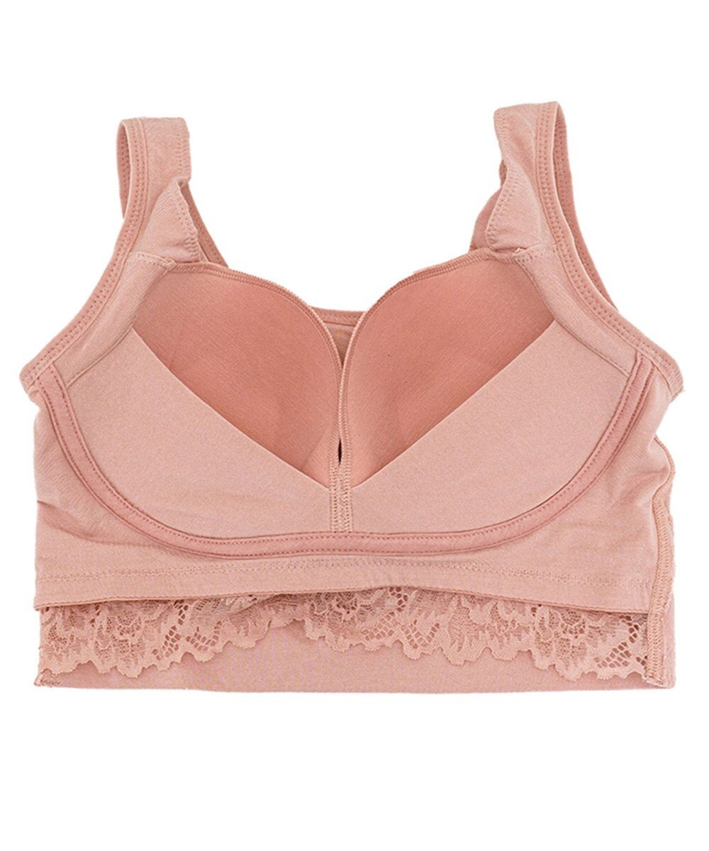 BRADELIS New York 【BRADELIS Me / ノンワイヤーブラジャー】オールインワンブラ ナイトブラ 補正 下着 24時間ラクに着用 綿混 しっかりフィット ブラデリス ME122105 