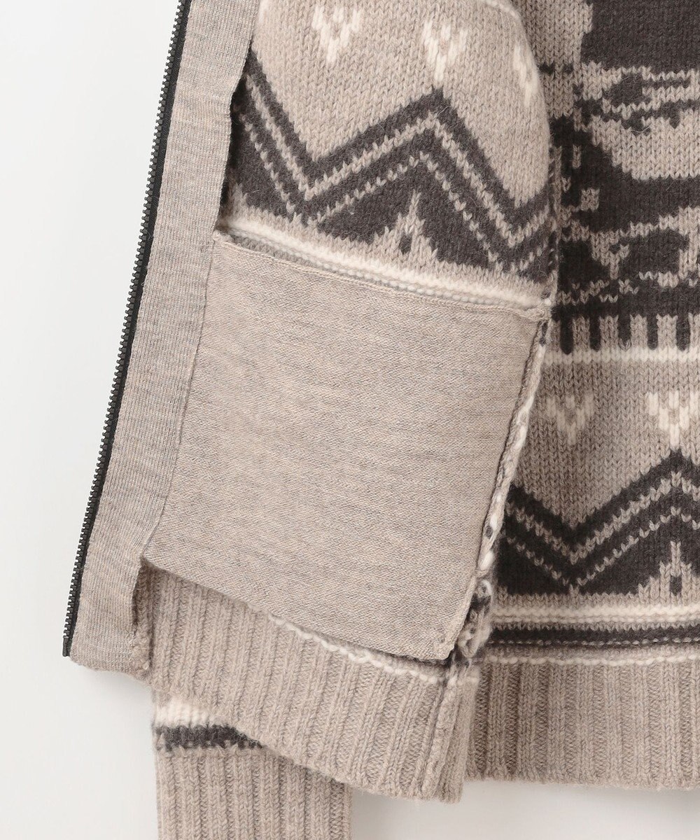 JOSEPH ABBOUD MOUNTAIN 【ペルー産ハイランドウール100％】ハイランドウールカウチンセーター 