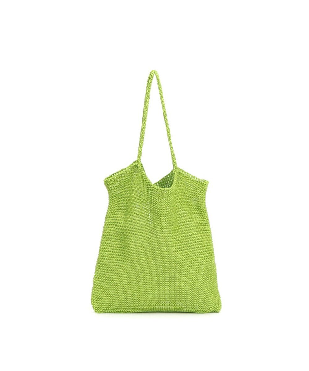 UNBILLION カシュカシュ cachecache / ラメ糸編みトートバッグ 