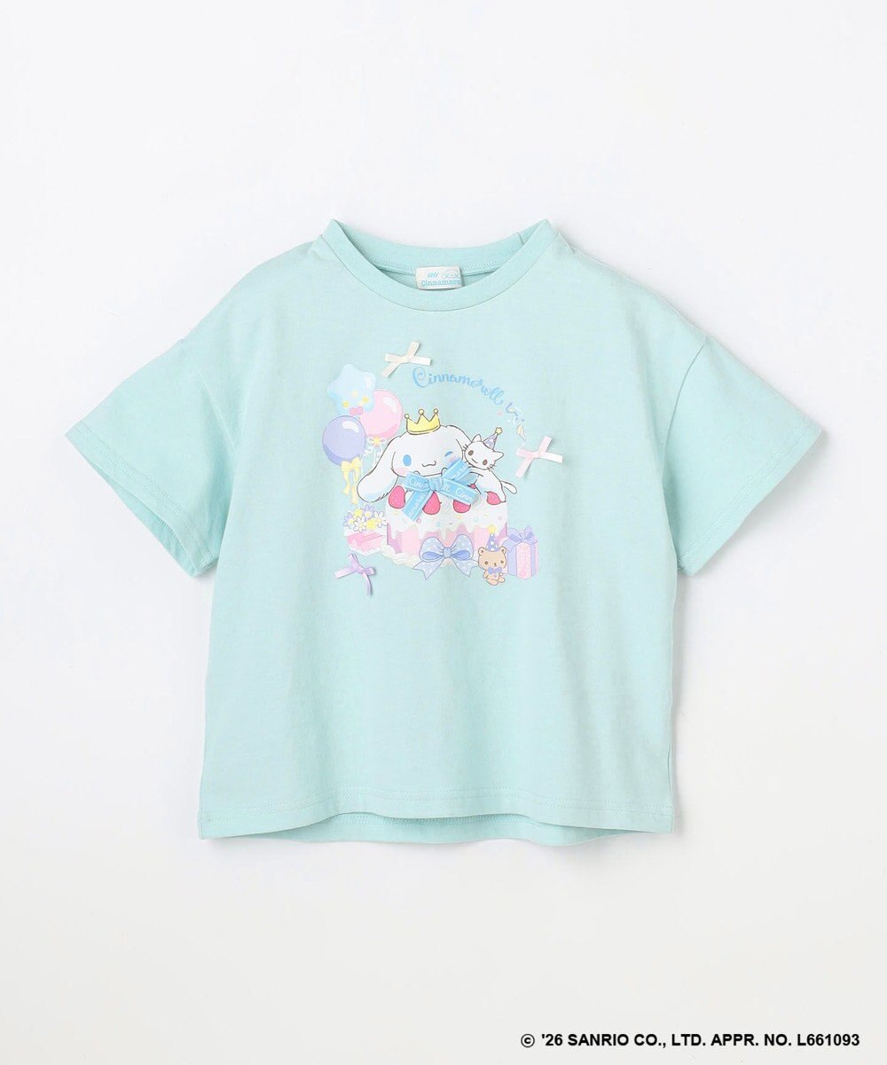 ANY KIDS 【シナモロール×ANY KIDS】プリント 半袖Tシャツ 