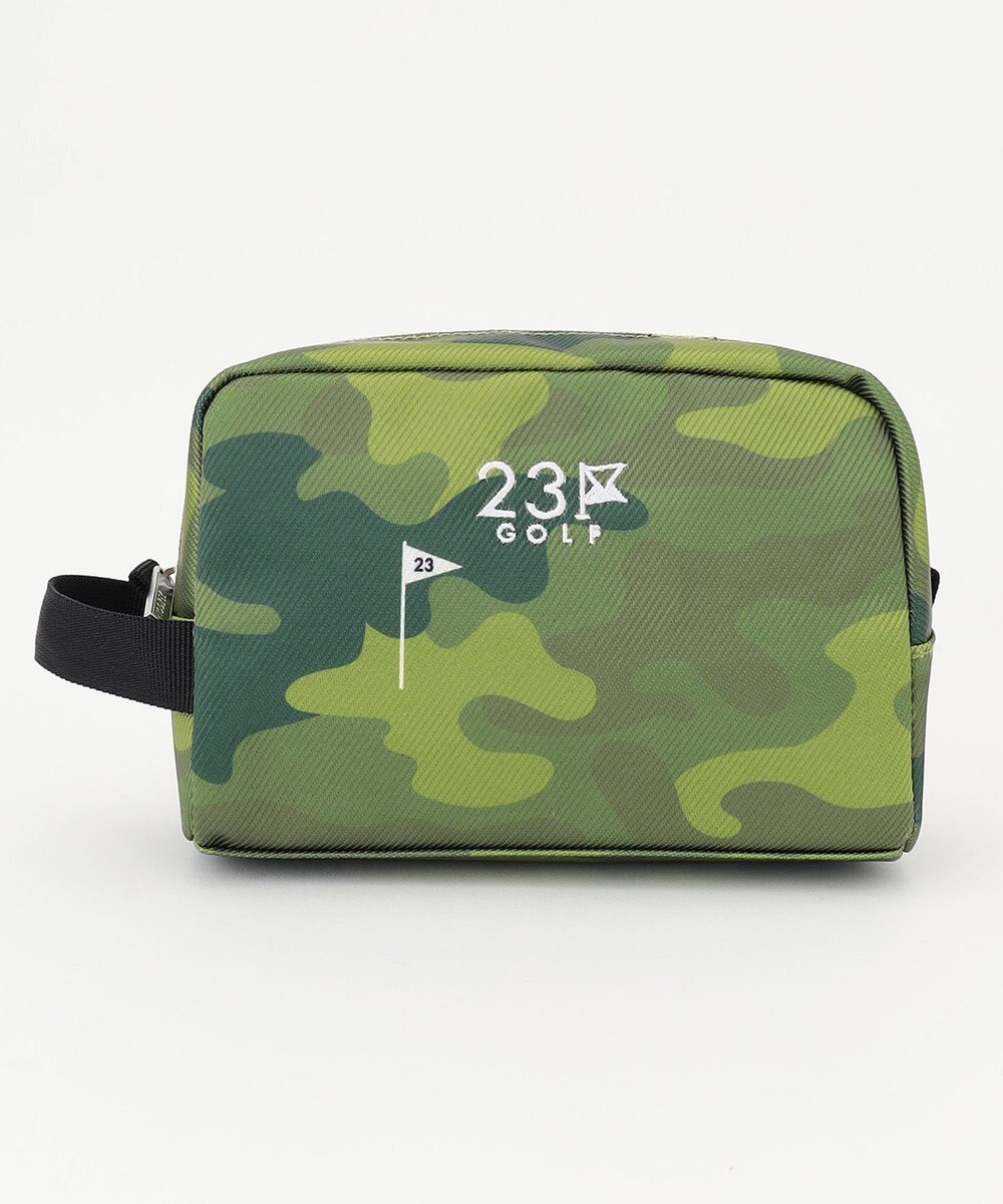 23区GOLF 【UNISEX】カモフラ柄ポーチ 