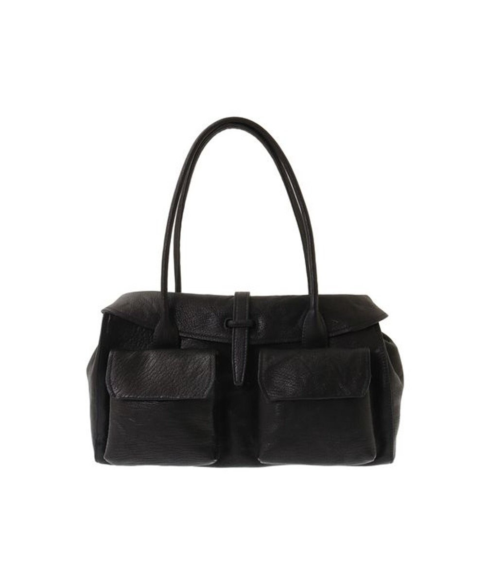 genten ゴートシュリンク かぶせ付トートバッグ 