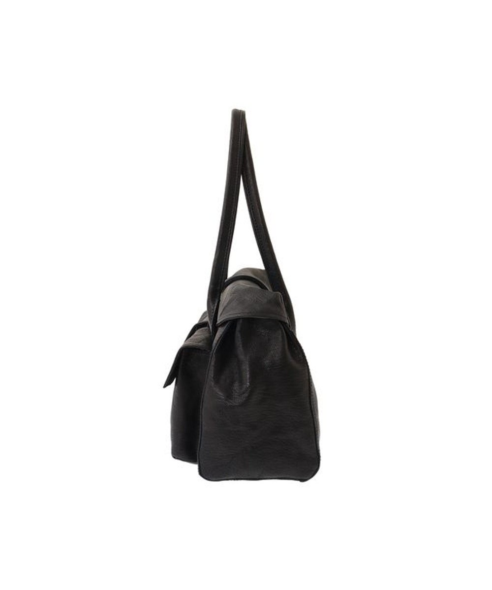 genten ゴートシュリンク かぶせ付トートバッグ 