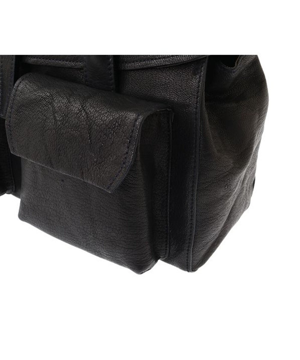 genten ゴートシュリンク かぶせ付トートバッグ 